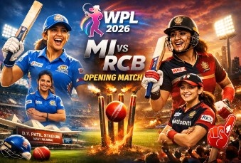 WPL 2026 opening match MI vs RCB women cricket match