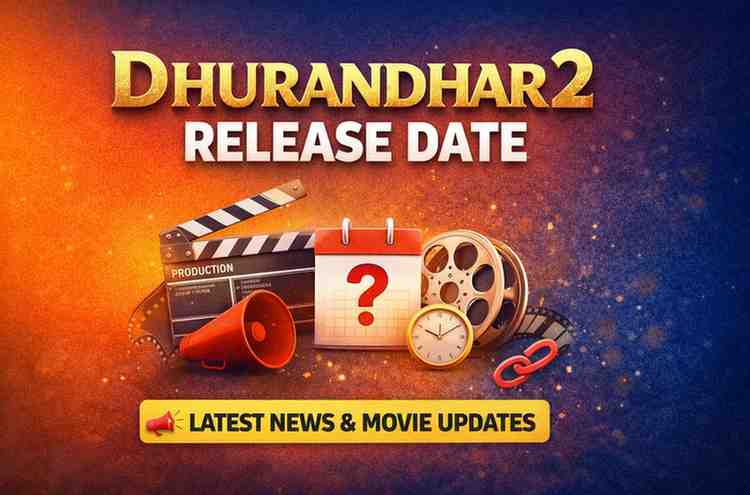 Dhurandhar 2 release date image showing movie updates and calendar.