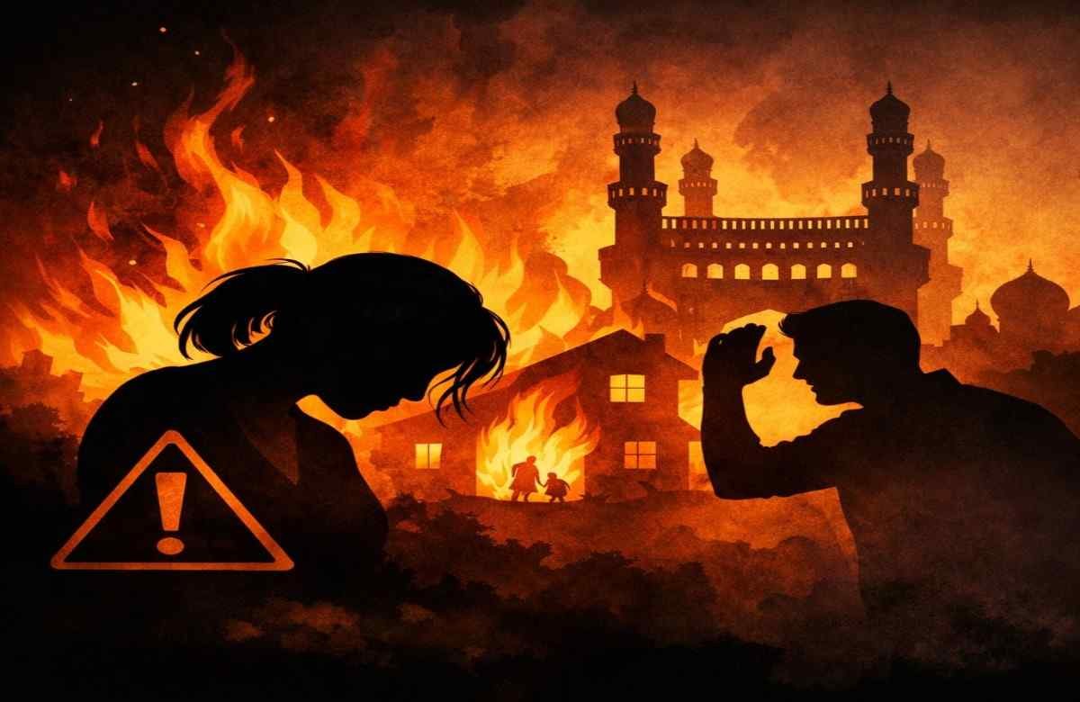हैदराबाद नल्लकुंटा कांड: पति ने पत्नी को जलाया, बेटी घायल | पूरी जानकारी