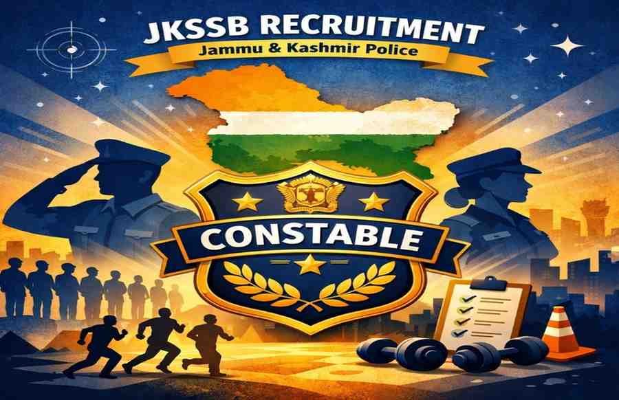 JKSSB Constable Recruitment 2026: 1815 पदों पर भर्ती, 10वीं पास करें आवेदन