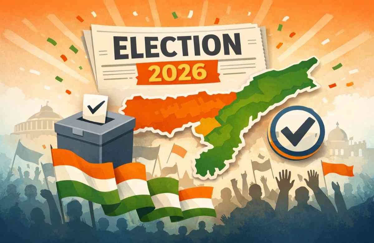 असम चुनाव 2026: अमित शाह के असम दौरे से BJP ने तेज़ की तैयारी