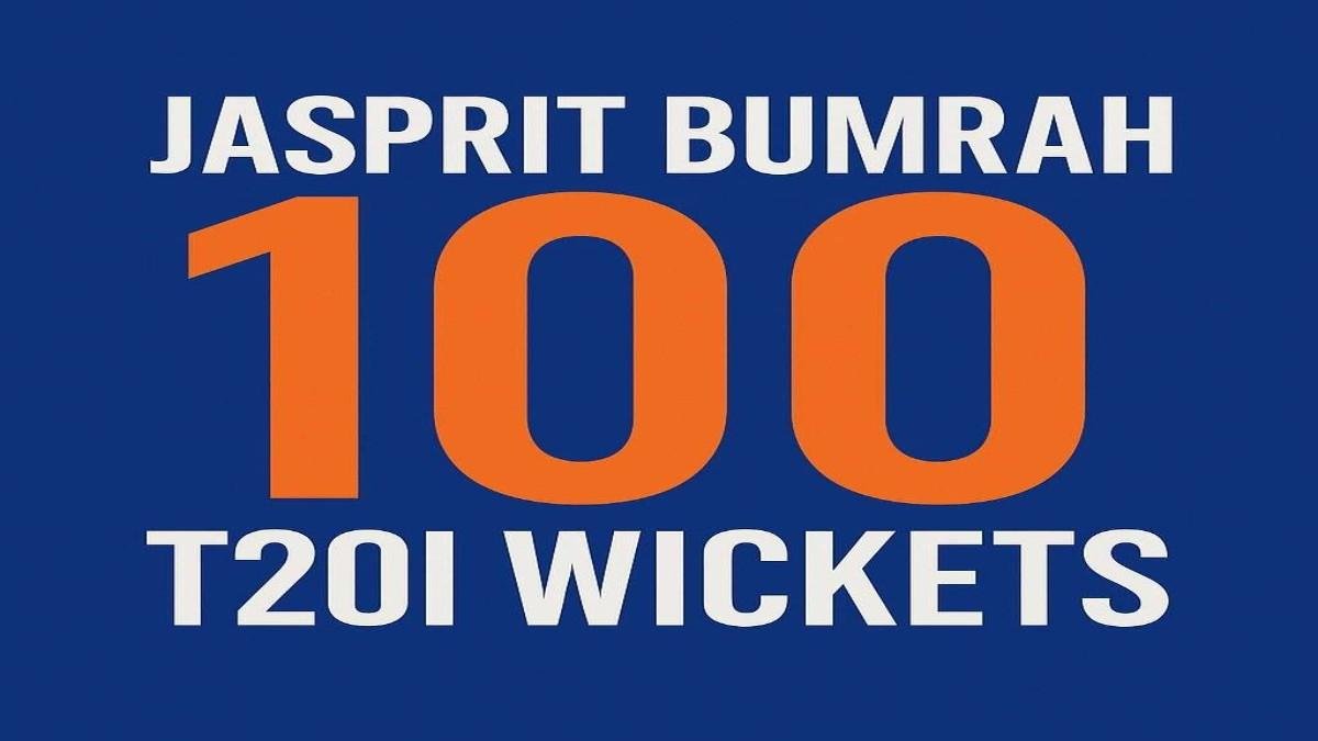 Jasprit Bumrah Creates History: Completes 100 T20I Wickets for India | Record Breaks