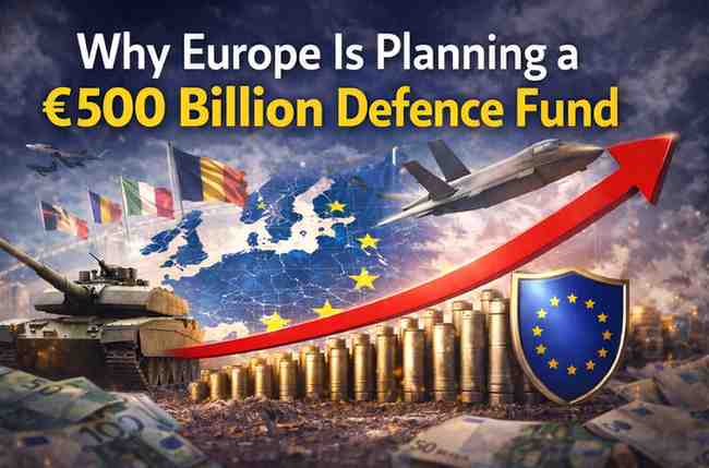 Why Europe Is Spending €500 Billion on Defence: Explained