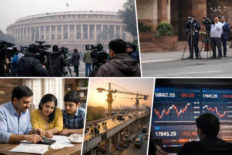 Budget 2026: टैक्स में राहत नहीं, लेकिन आम परिवार के भविष्य के लिए बड़े संकेत — दिल्ली से ग्राउंड रिपोर्ट